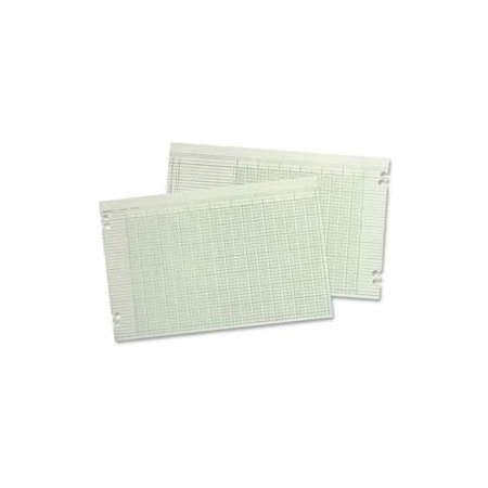 Wilson Jones Wilson Jones Columnar Pad, 11" x 17", 30 Columns, 36 Lines, Green, 100 Sheets/Pad G5030
